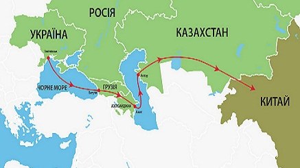 Ukraynadan Çinə gedən ilk tranzit yükdaşıması sabah Azərbaycanda olacaq