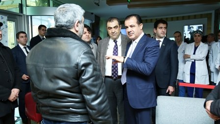  İcra başçısı xəstəxanada - Foto