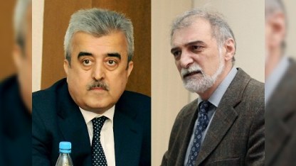 Etibar Məmmədovla Hikmət Hacızadə Vahid Mustafayevin filmindən  DANIŞDILAR 
