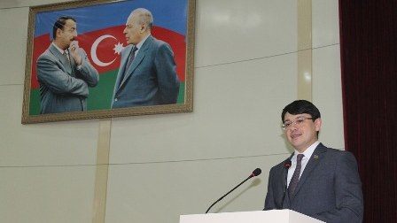 Fuad Muradov Sərhəd Xidmətinin Akademiyasında gənclərlə görüşüb - FOTO