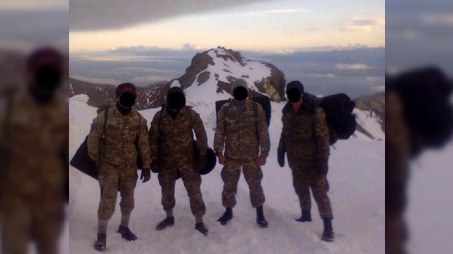Ermənistan ordusunun Murovdakı mövqeləri görüntüləndi - FOTOLAR