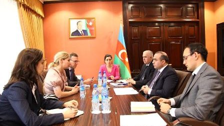 Azay Quliyev Avropa İttifaqının səfiri ilə müzakirə apardı – FOTO 