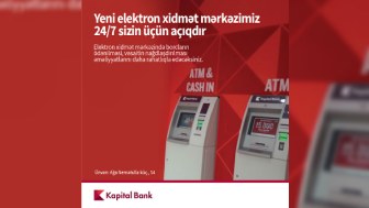 Bakıda dollar dəyişən bankomat quraşdırıldı
