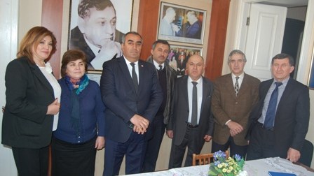 Rəsul Rzanın ev muzeyi ziarət edildi - FOTOLAR