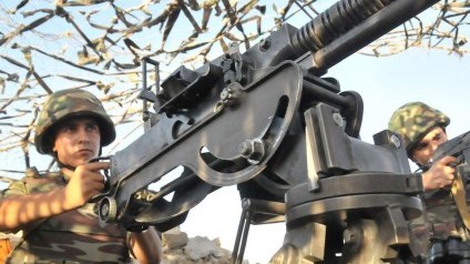 Ordumuz düşmən mövqelərinə 122 atəş zərbəsi endirdi
