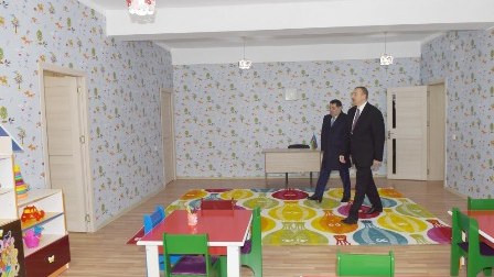  Prezident Tovuzda bir sıra obyektlərin açılışında iştirak edib- Foto