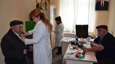 Füzulidə əhalinin pulsuz tibbi müayinəsi keçirilir