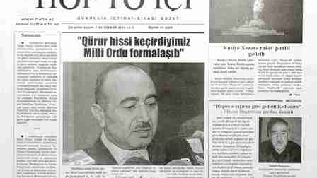 "Həftə içi" qəzetin bütün əməkdaşları ixtisar olundu 