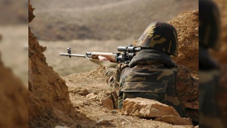 Ermənilər pulemyotlarla Azərbaycan mövqelərini atəşə tutdu 