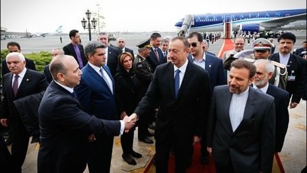 İlham Əliyev İrandadır - FOTO 