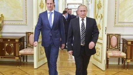 Putin Əsədə zəng etdi