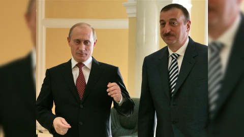 İlham Əliyev Putinlə Suriyanı müzakirə etdi