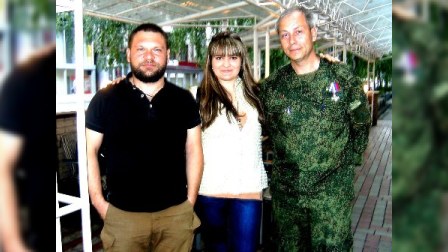 Donetsk separatçılarının media simasının erməni məşuqəsi- FOTOLAR
