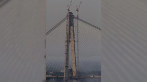 Anadolunu Avropaya birləşdirəcək möhtəşəm körpünün tikintisi başa çatır