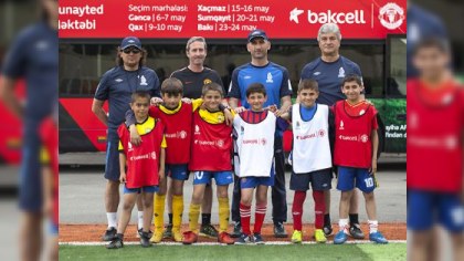 Bakıda “Mançester Yunayted Futbol Məktəbi"nə növbəti seçim başlanır