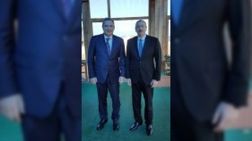 Dmitri Roqozin İlham Əliyevlə görüşü barədə məlumat yaydı - FOTO 
