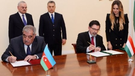  Azərbaycanla Macarıstan arasında 4 sənəd imzalanıb 