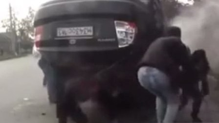 “Range Rover” Bakıda qəza törətdi - Ölənlər var