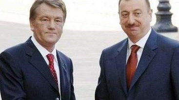 İlham Əliyev Viktor Yuşenkonu qəbul edib