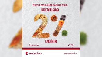Kapital Bankdan Novruz aksiyası