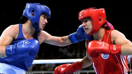 Bakıda boks qalmaqalı - İranlı yəhudi ilə döyüşdən imtina etdi