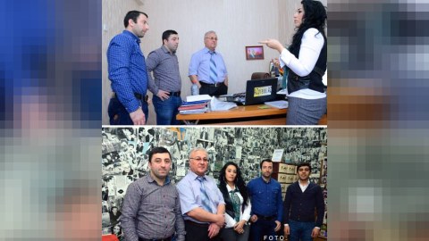 Fotoaparatını süngüyə çevirən sənətkar jurnalist
