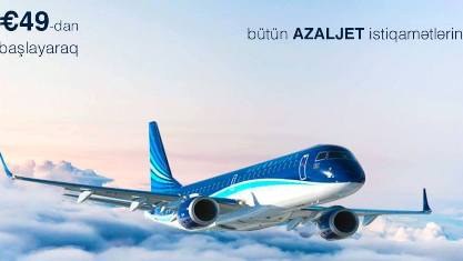 AZAL-dan YENİLİK: aviabiletlər 49 avrodan satılacaq