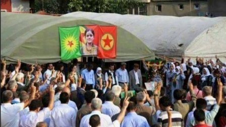  Terrorçuya yas çadırı quruldu