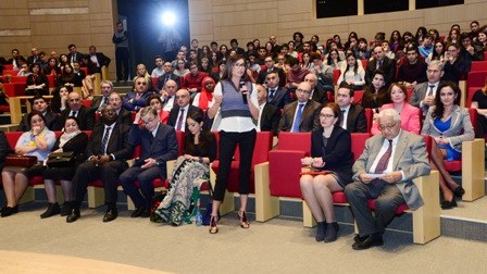 Birinci xanım ADA Universitetinbdə - FOTOLAR