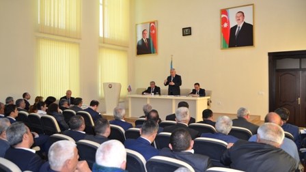 Füzulidə müşavirə keçirildi