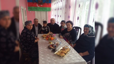 Deputat yenidən şəhid ailəsinin evində oldu