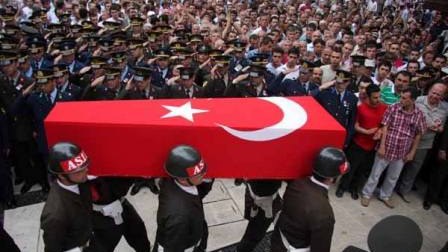 Türkiyədə 3 əsgər, 1 polis şəhid oldu