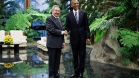 Raul Kastro və Barak Obama görüşdülər