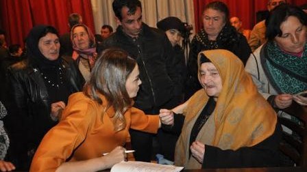 Deputat Tovuzda  şəhid ailələri ilə görüşüb - FOTO