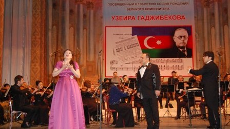 Qırğızıstanda Üzeyir Hacıbəyov gecəsi keçirildi