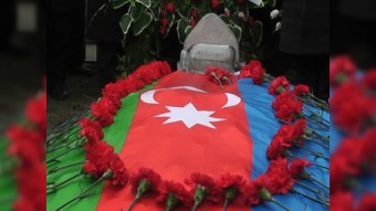 Şəhid hərbçimiz Tərtərdə dəfn olunub