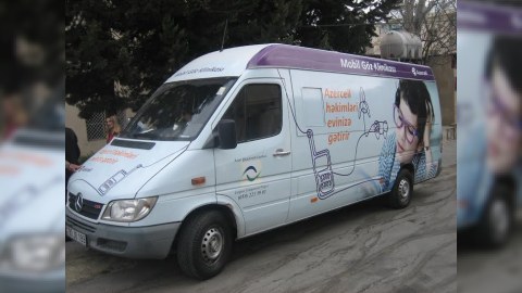 Azercell-in Mobil Göz Klinikasında 100-ə yaxın müayinə aparılıb