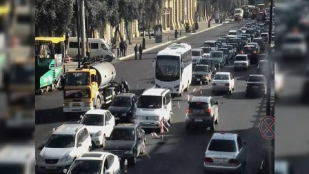 Bakıda yollar bağlandı