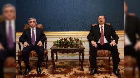  İlham Əliyev ABŞ-da Serj Sarkisyanla Dağlıq Qarabağ münaqişəsini  müzakirə edib 