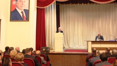 Deputat Goranboyda təmas xəttində olub - FOTOLAR