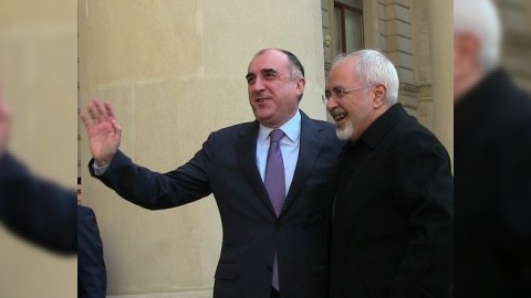 Elmar Məmmədyarov Məhəmməd Cavad Zəriflə görüşdü