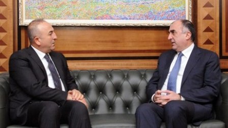  Məmmədyarov türkiyəli həmkarı ilə  cəbhədəki durumu müzakirə edib 