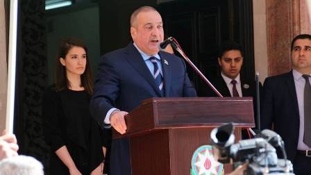 Kooperasiya Universitetinin tələbələrindən prezidentə dəstək - FOTOLAR