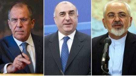 Bakıda üçtərəfli görüşdə insident oldu, nazirlər zarafatlaşdı