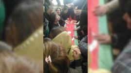 Sumqayıtda şəhidlə izdihamlı vida mərasimi – FOTO 