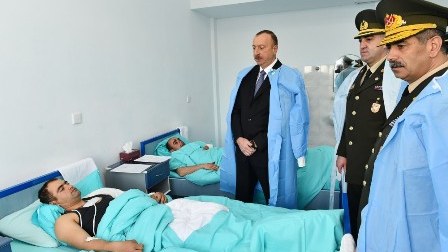 3 mindən çox  insan yaralı əsgərlərimiz üçün qan verib 