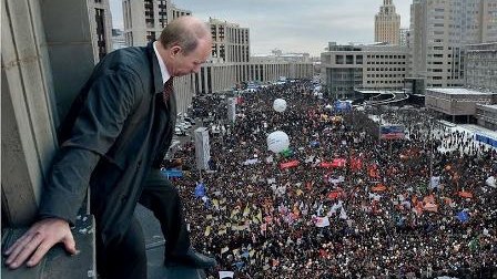  Peterburqda Putini istefaya səslədilər