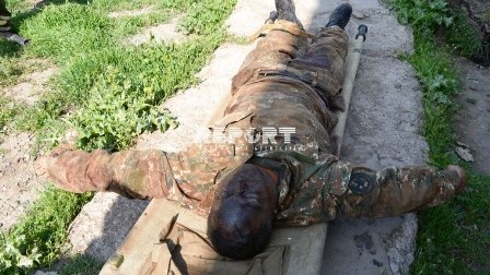 Ermənilərin kəşfiyyat bölüyünün komandiri məhv edildi - FOTO