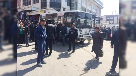 Yol Polisi: Avtobusların toqquşduğu hadisə araşdırılır