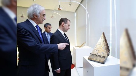 Baş nazir Heydər Əliyev Mərkəzini ziyarət edib - Fotolar